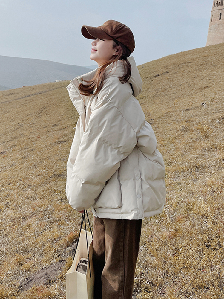Winter short down coat Korean style coat for women