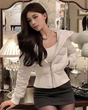 Fur collar coat lazy cotton coat for women