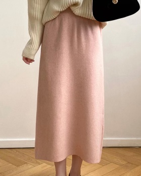 All-match winter slim high waist skirt for women