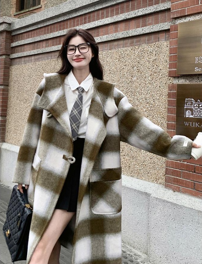 Autumn and winter coat overcoat for women