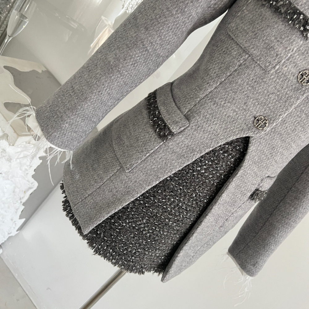 Winter liangsi sweater clip cotton skirt 2pcs set