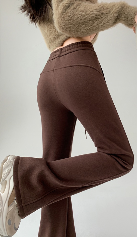 High waist long pants slim pants for women