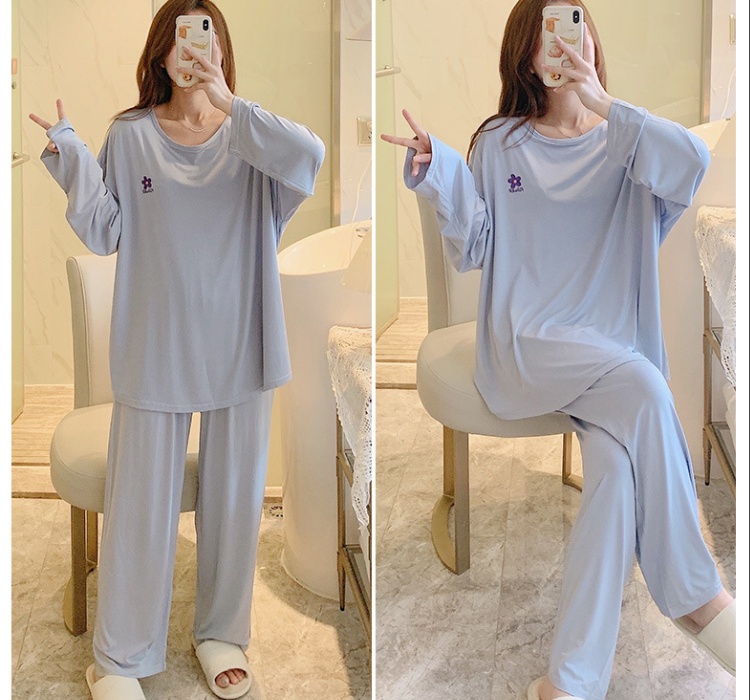 Spring and autumn long pants pajamas for women