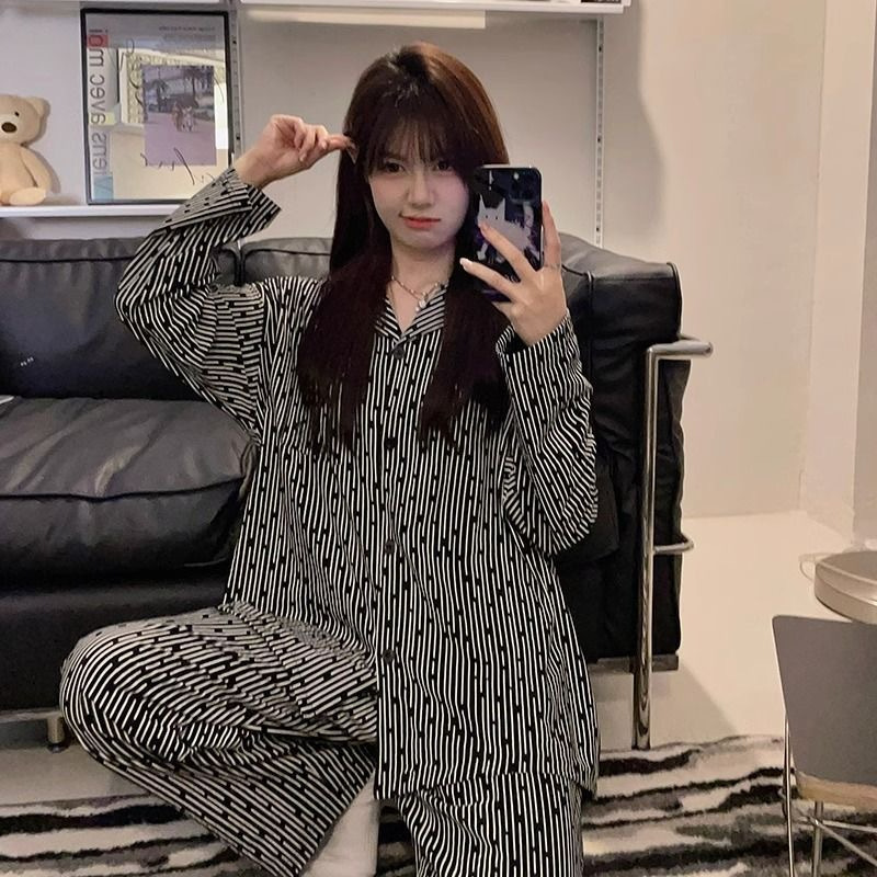 Korean style homewear wears outside pajamas a set