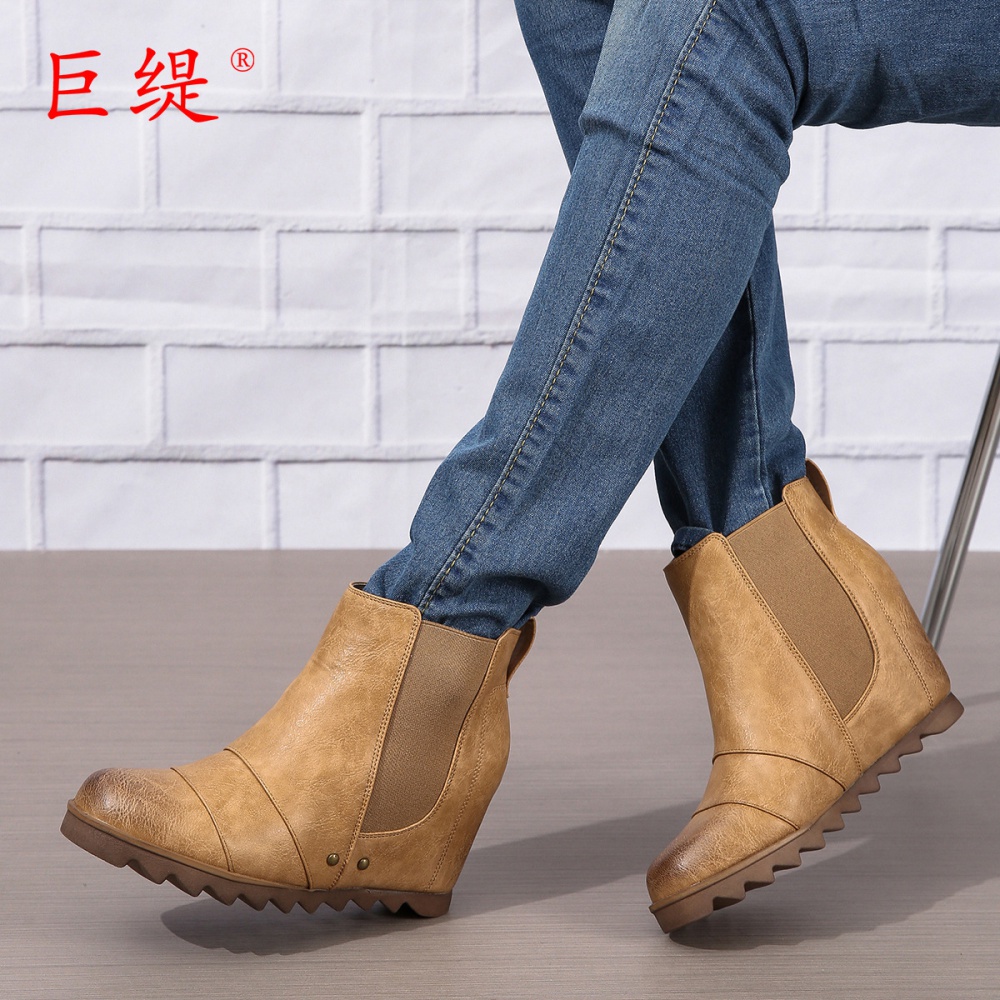 Autumn and winter women's boots European style lazy shoes