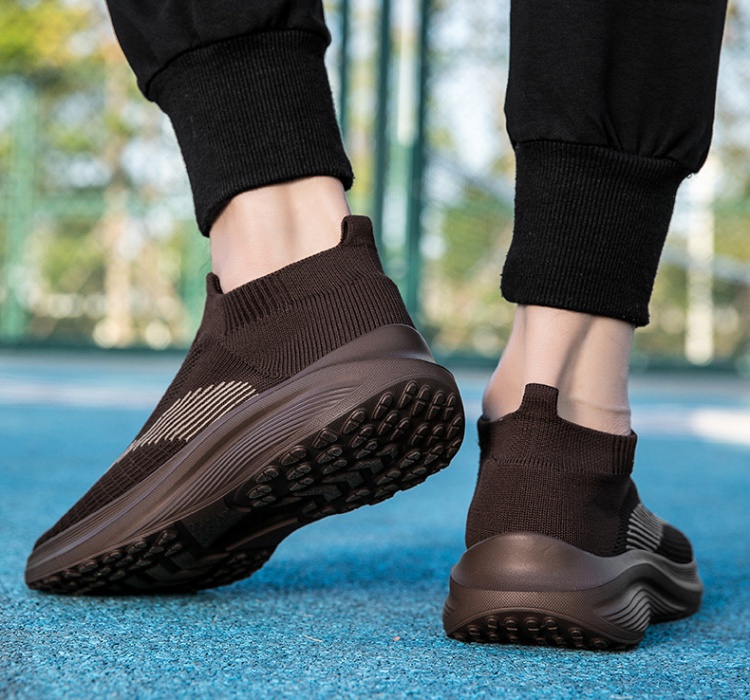Multicolor black tet shoes sports running shoes for men