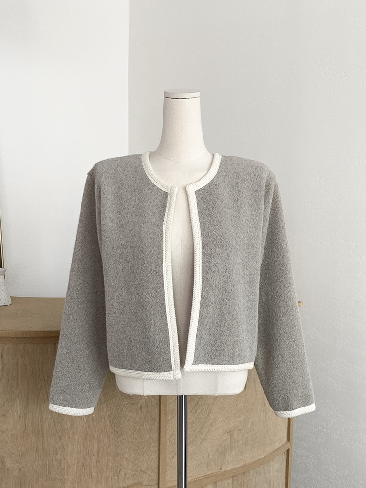 Woolen short niche Korean style all-match coat