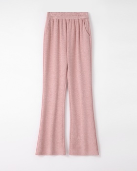 Casual micro speaker autumn and winter cashmere pants