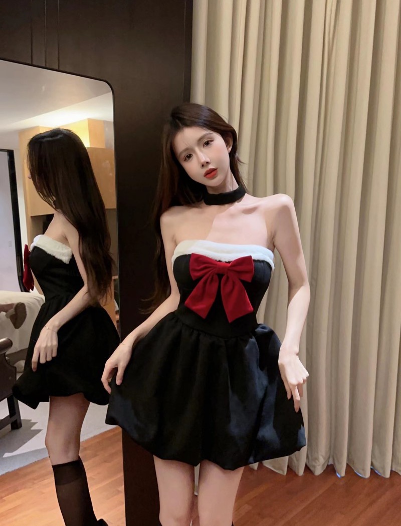 Fashion France style sexy dress for women