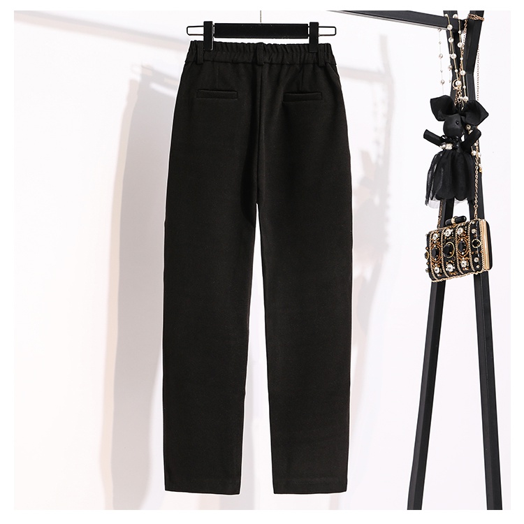 Straight casual pants large yard pants for women