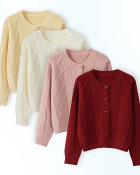 Small fellow sweater round neck tops