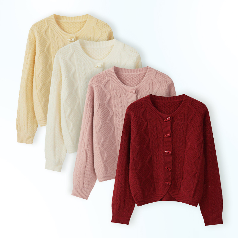 Small fellow sweater round neck tops