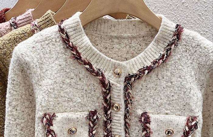 Chanelstyle knitted coat all-match temperament cardigan