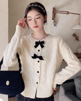 Christmas tops round neck sweater for women