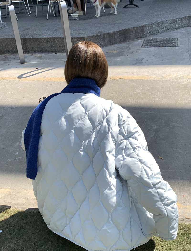Quilted autumn and winter cotton coat loose coat
