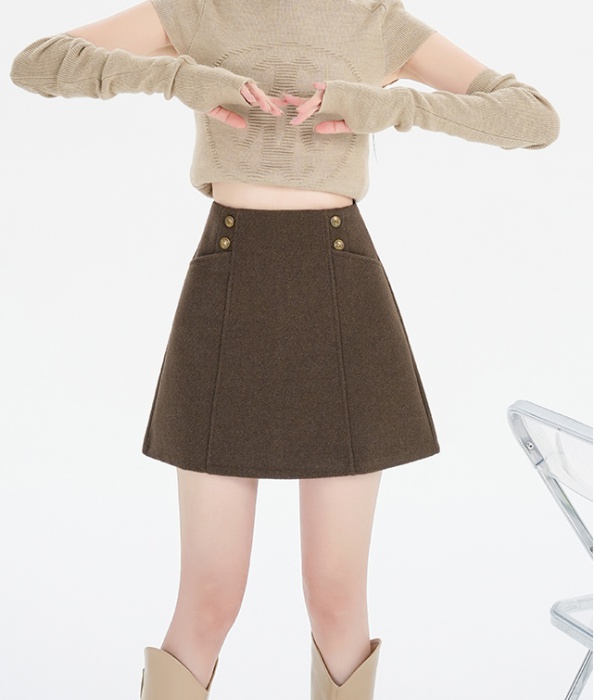 A-line spicegirl short skirt anti emptied American style skirt