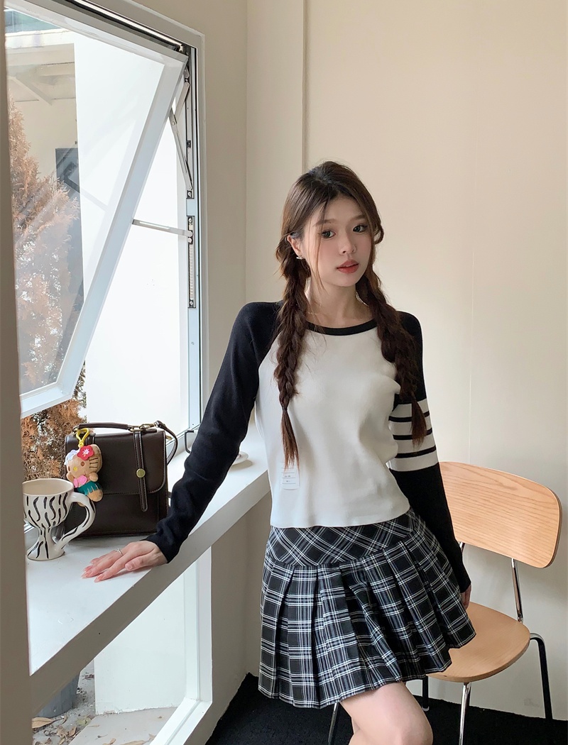 Long sleeve bottoming shirt autumn and winter tops for women
