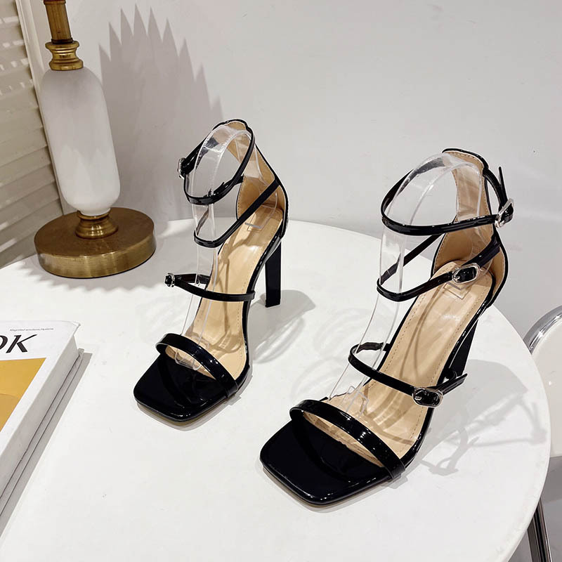 Summer fine-root sandals high-heeled high-heeled shoes