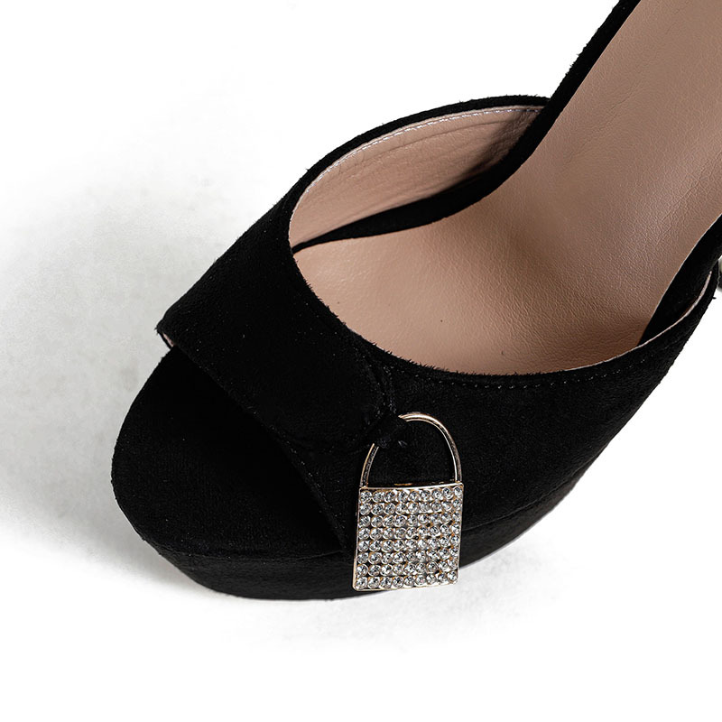 High-heeled high-heeled shoes fish mouth platform