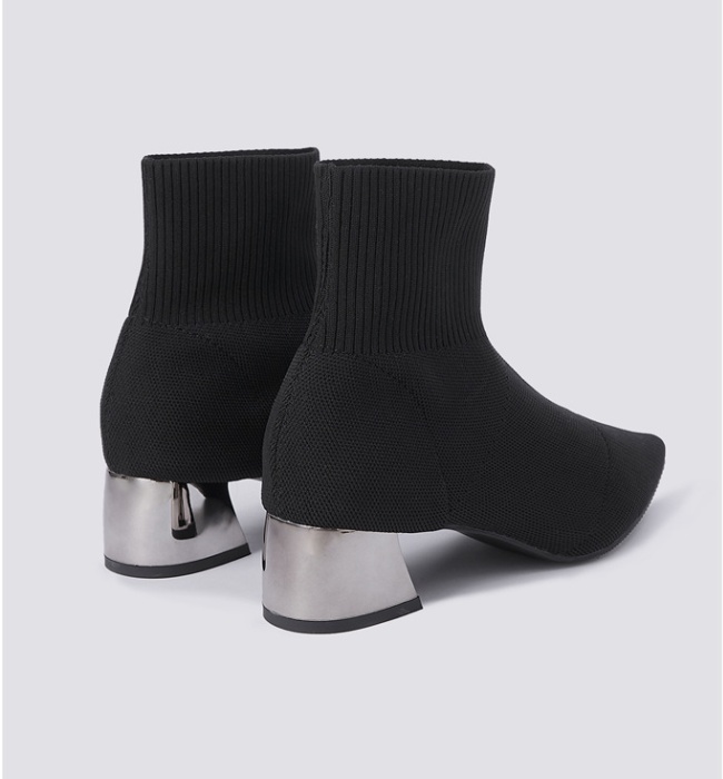 Pointed women's boots spring short boots for women