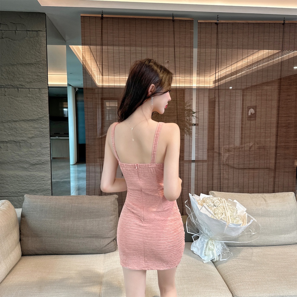 Sexy all-match sling dress slim spicegirl T-back