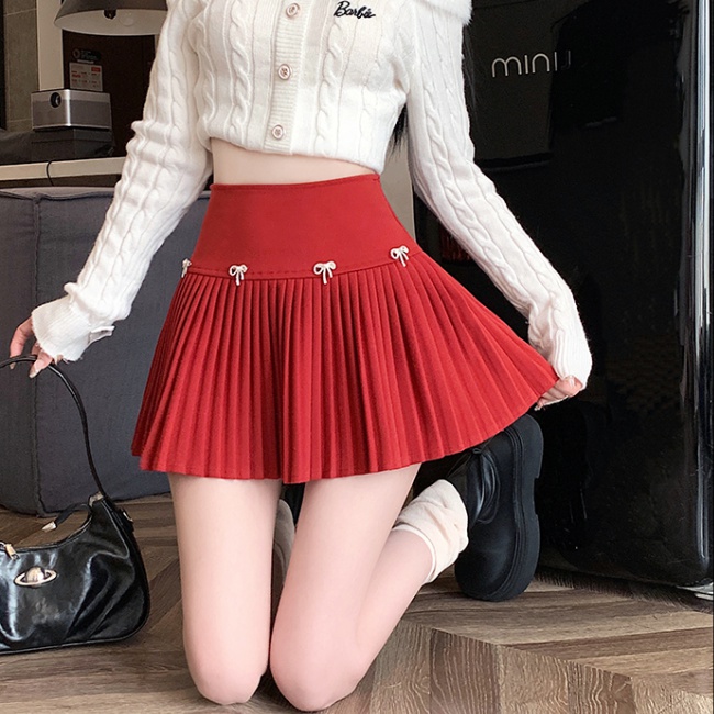 Chinese style skirt chanelstyle short skirt for women
