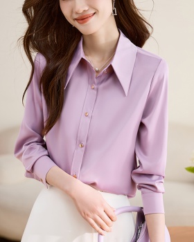 Western style simple fashion spring shirt for women