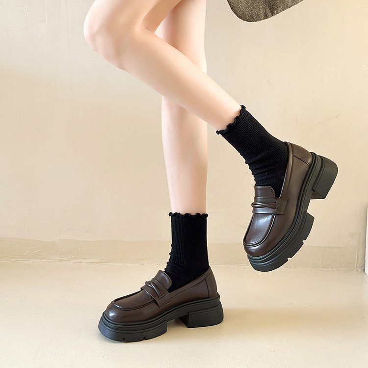 Casual small leather shoes low spring and autumn shoes