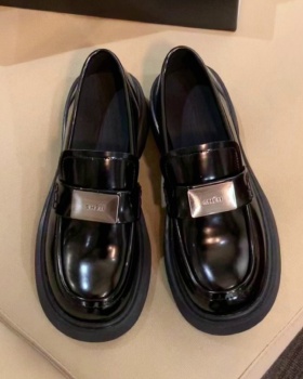 Small lounger uniform sweet style thick crust loafers