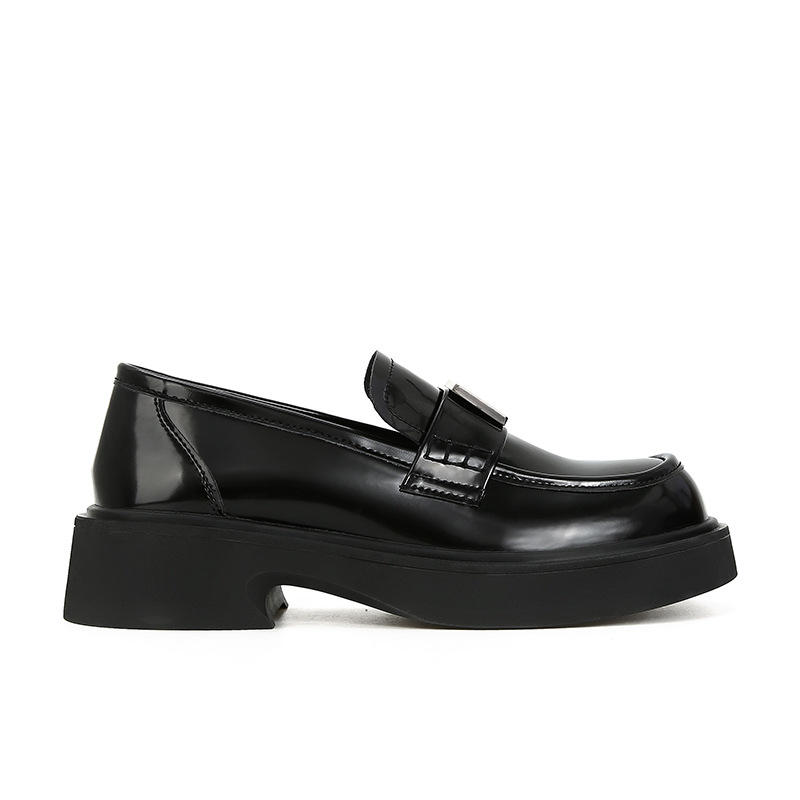 Small lounger uniform sweet style thick crust loafers