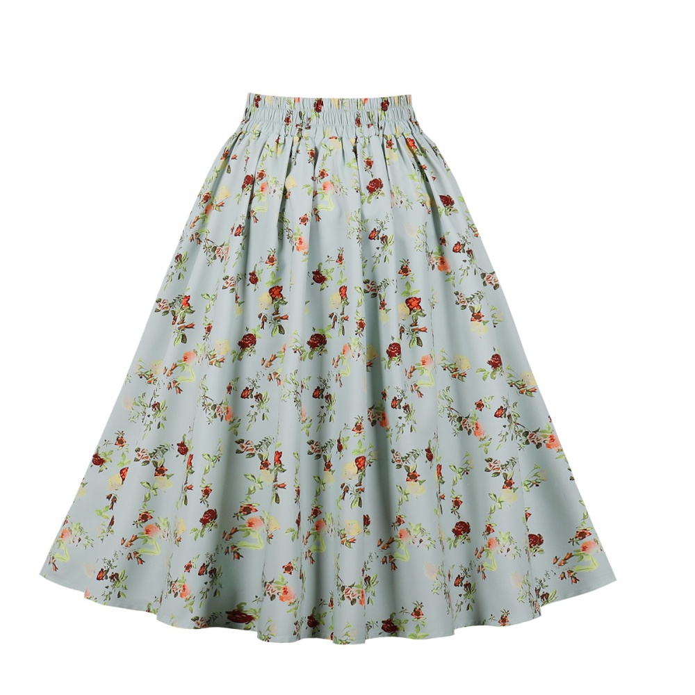 Fat breasted A-line long big skirt skirt for women