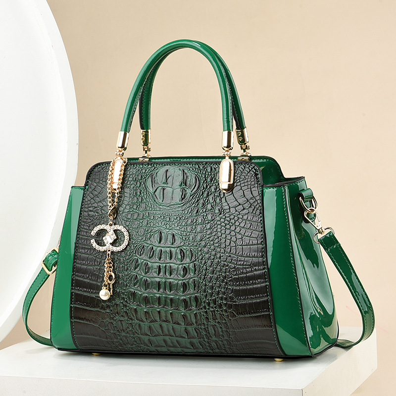 Grace crocodile middle-aged handbag