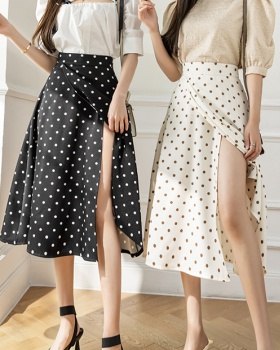 Irregular spring and summer long dress long skirt