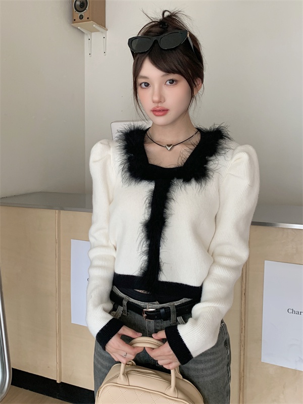 France style sweater Western style bottoming shirt
