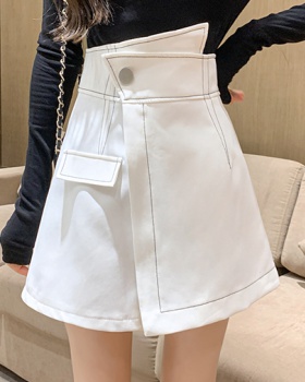 High waist skirt slim short skirt for women
