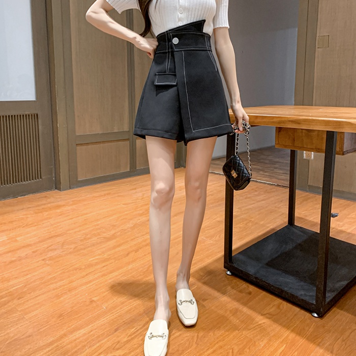 High waist skirt slim short skirt for women