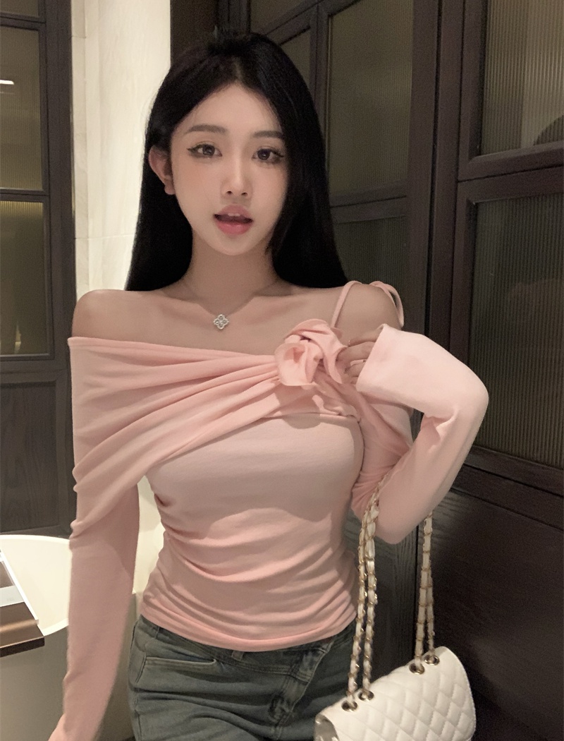 Stereoscopic T-shirt enticement tops for women