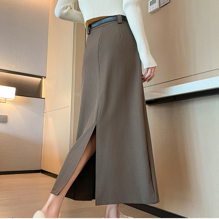 High waist business suit small fellow skirt for women