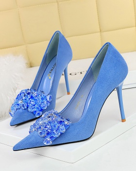 Pointed high-heeled shoes shoes for women