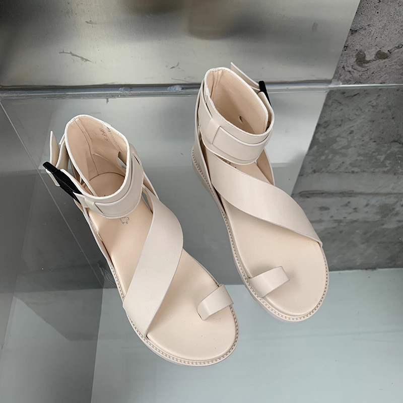 Round rome spring sandals fashion open toe  for women