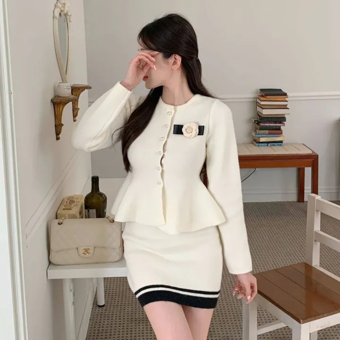 Chanelstyle Korean style coat France style skirt