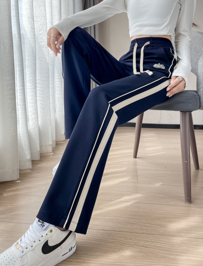 Drape mopping spring and autumn wide leg pants