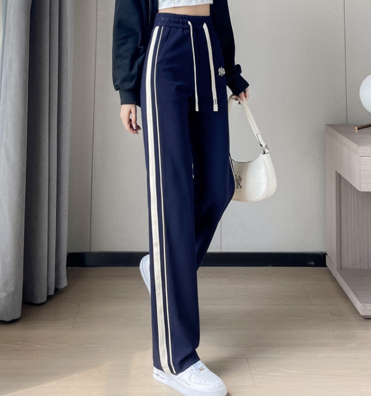 Drape mopping spring and autumn wide leg pants