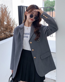 Black spring business suit Casual coat for women