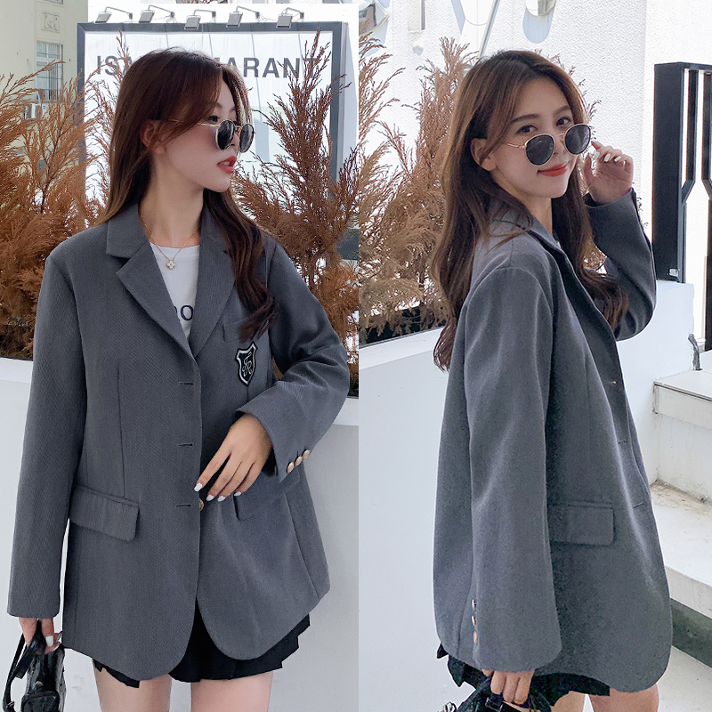 Black spring business suit Casual coat for women