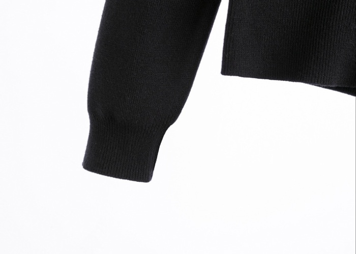 Casual chanelstyle cardigan black skirt 2pcs set for women