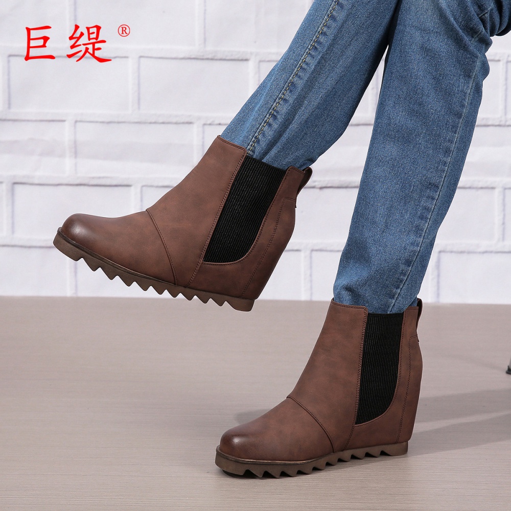 Large yard lazy shoes autumn and winter women's boots