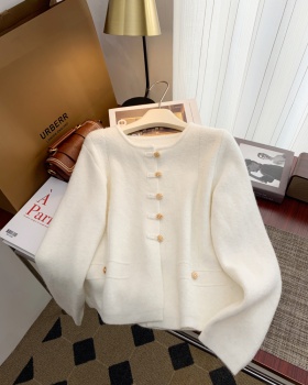 Chinese style spring sweater temperament coat for women