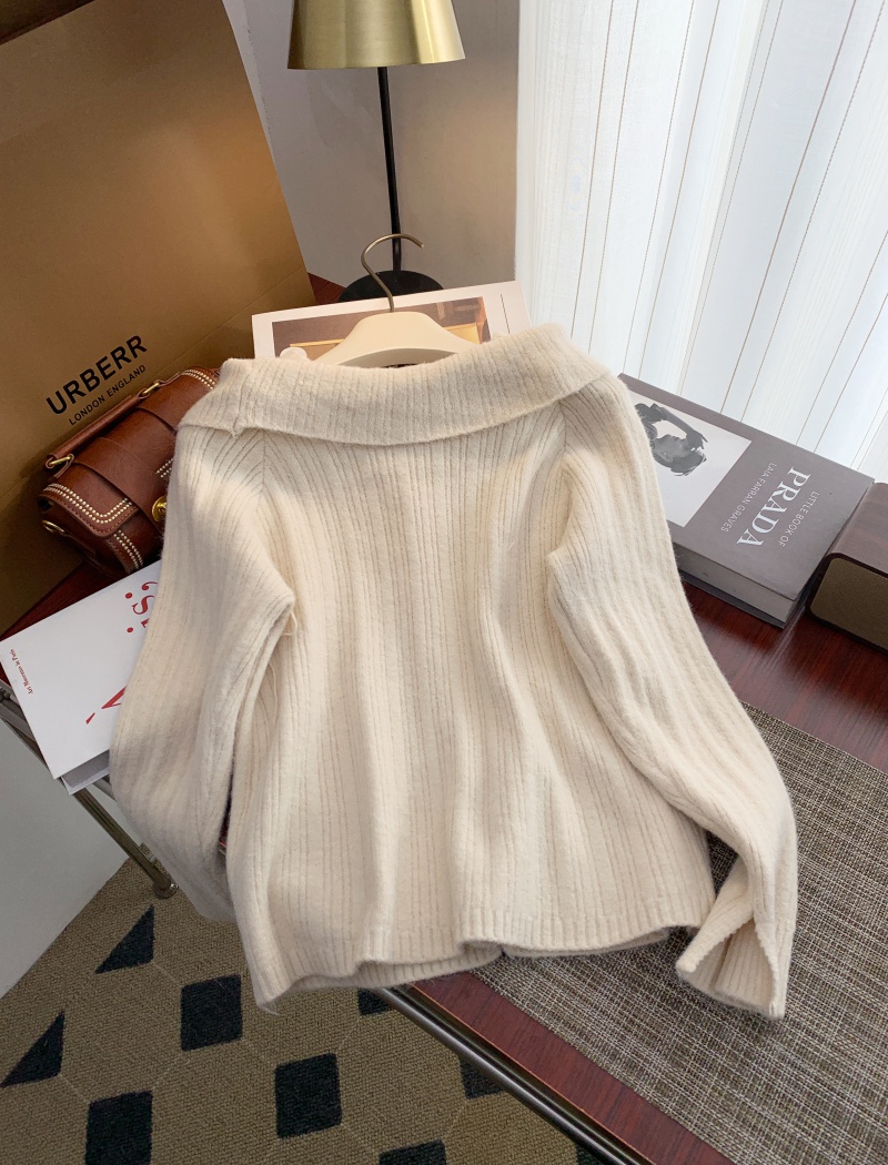 France style sweater inside the ride tops for women