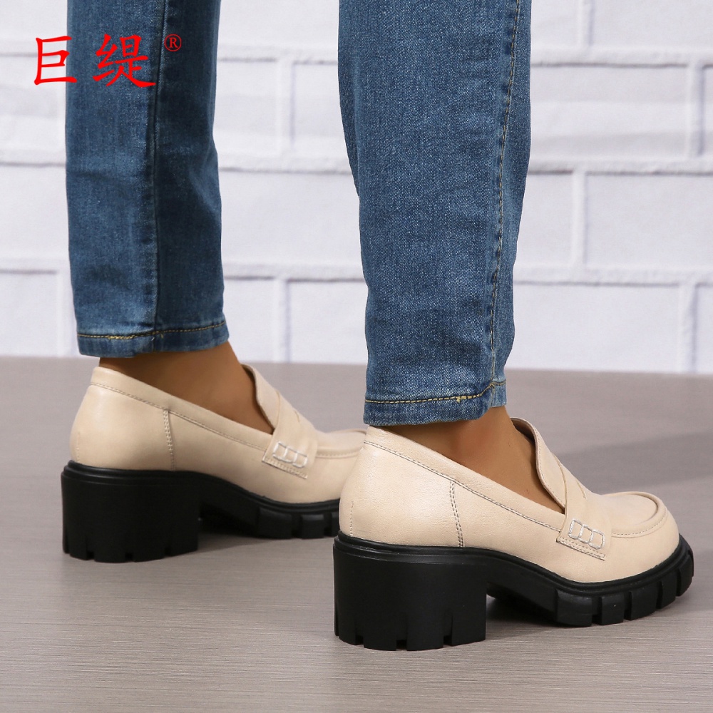 Autumn and winter fashion shoes large yard loafers